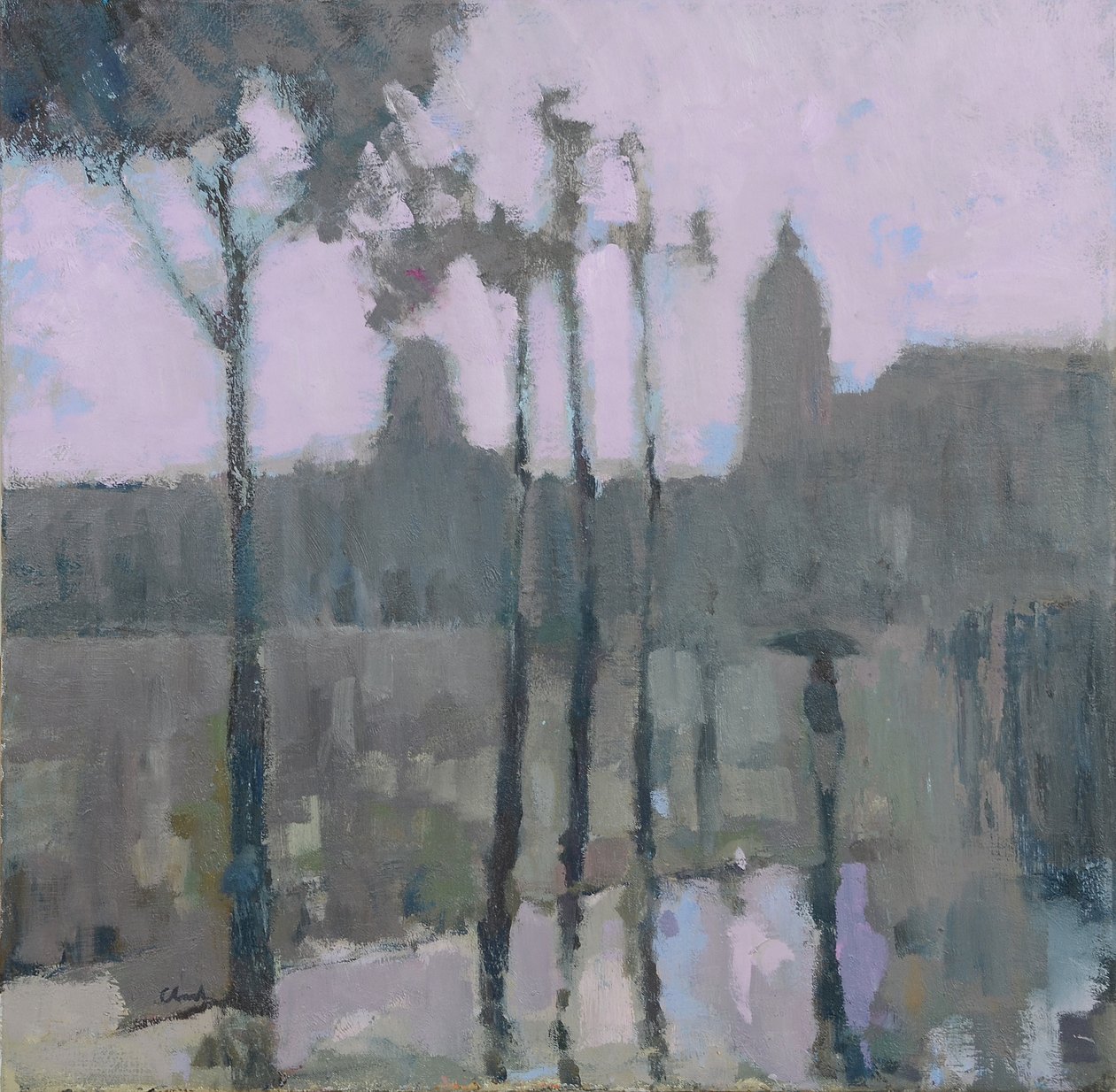 Paris im Regen von Michael G. Clark