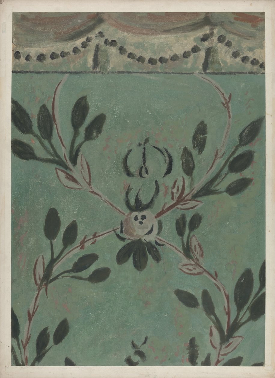 Freihand-Wanddekoration, 1935-1942 von Michael Lauretano