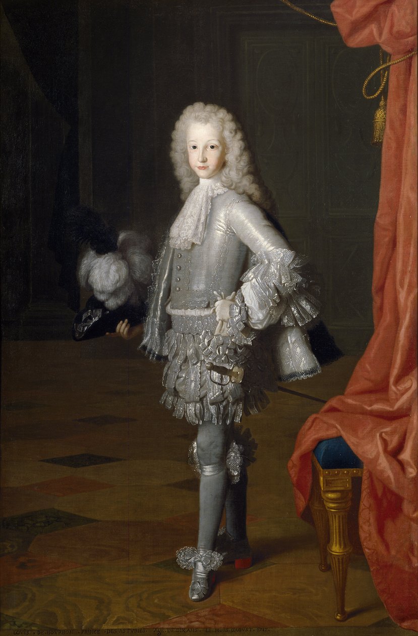 Ludwig I. als Prinz von Asturien, 1717 von Michel Ange Houasse