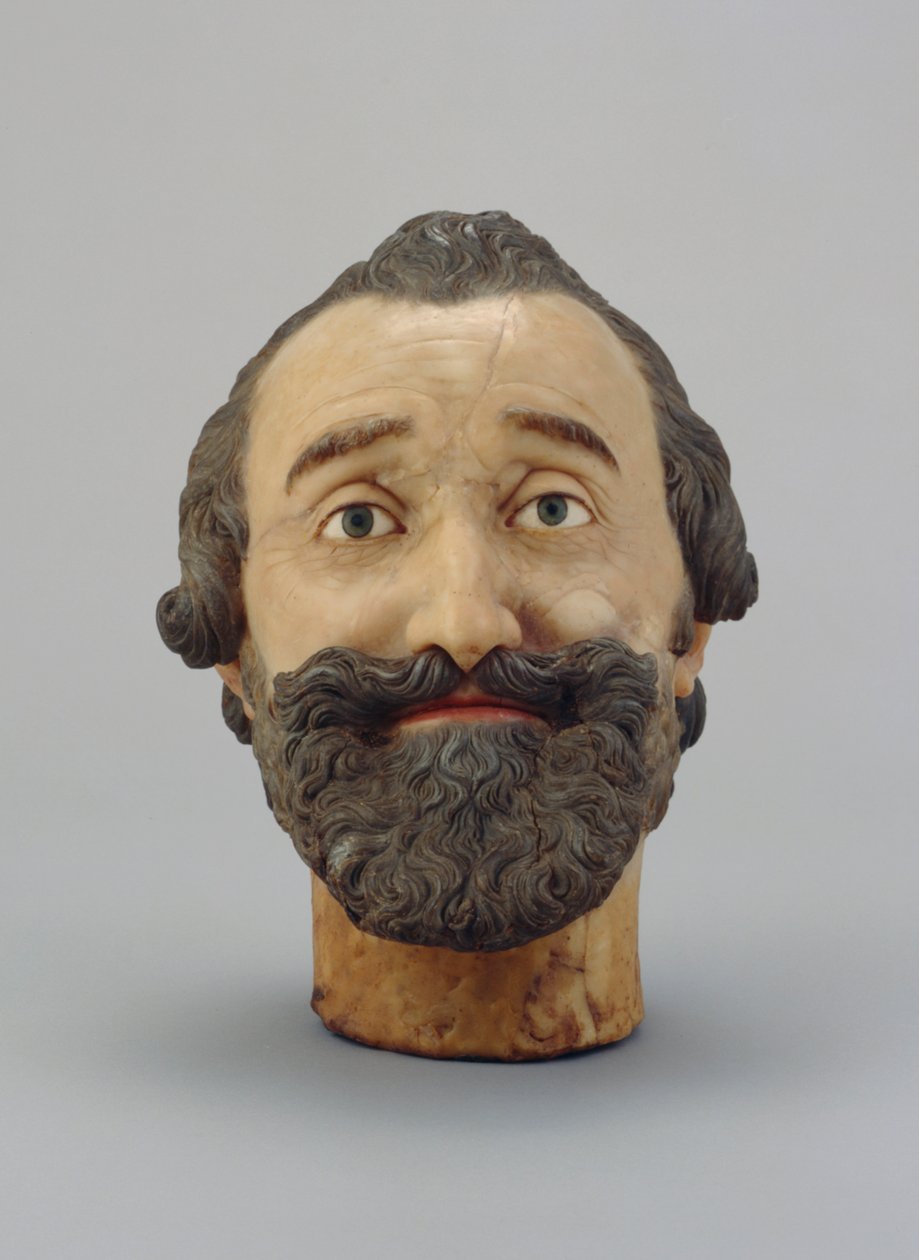 Porträtkopf von Heinrich IV. von Frankreich, ca. 1610 von Michel Bourdin