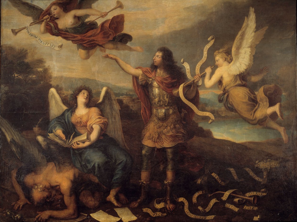 Reue. Allegorie für Prinz Louis II. von Bourbon-Condé, bekannt als der Große Condé (1621-1686) von Michel des Gobelins Corneille