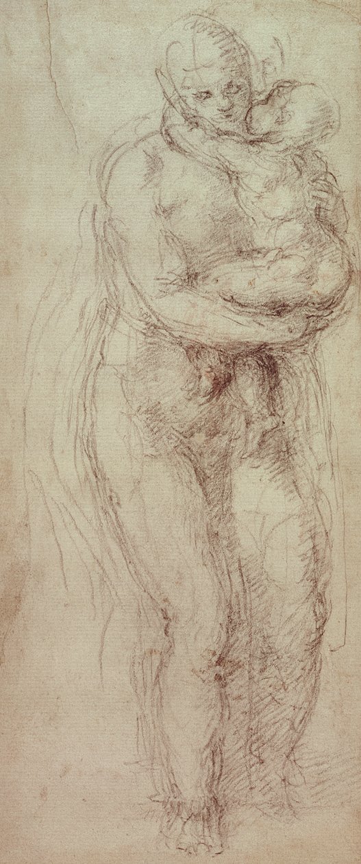 Madonna und Kind von Michelangelo Buonarroti