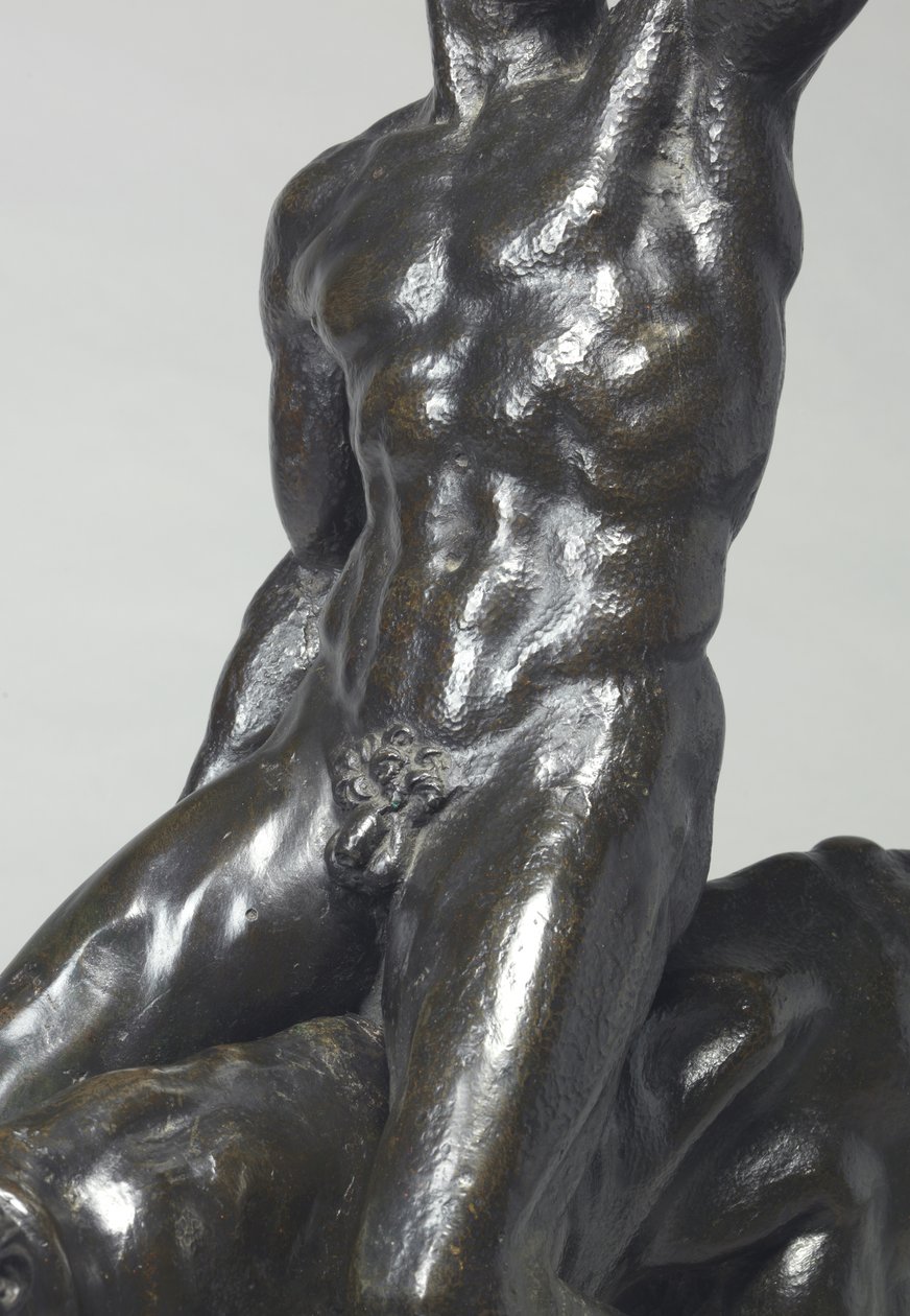 Nackte Bacchantinnen reiten auf Panthern von Michelangelo Buonarroti