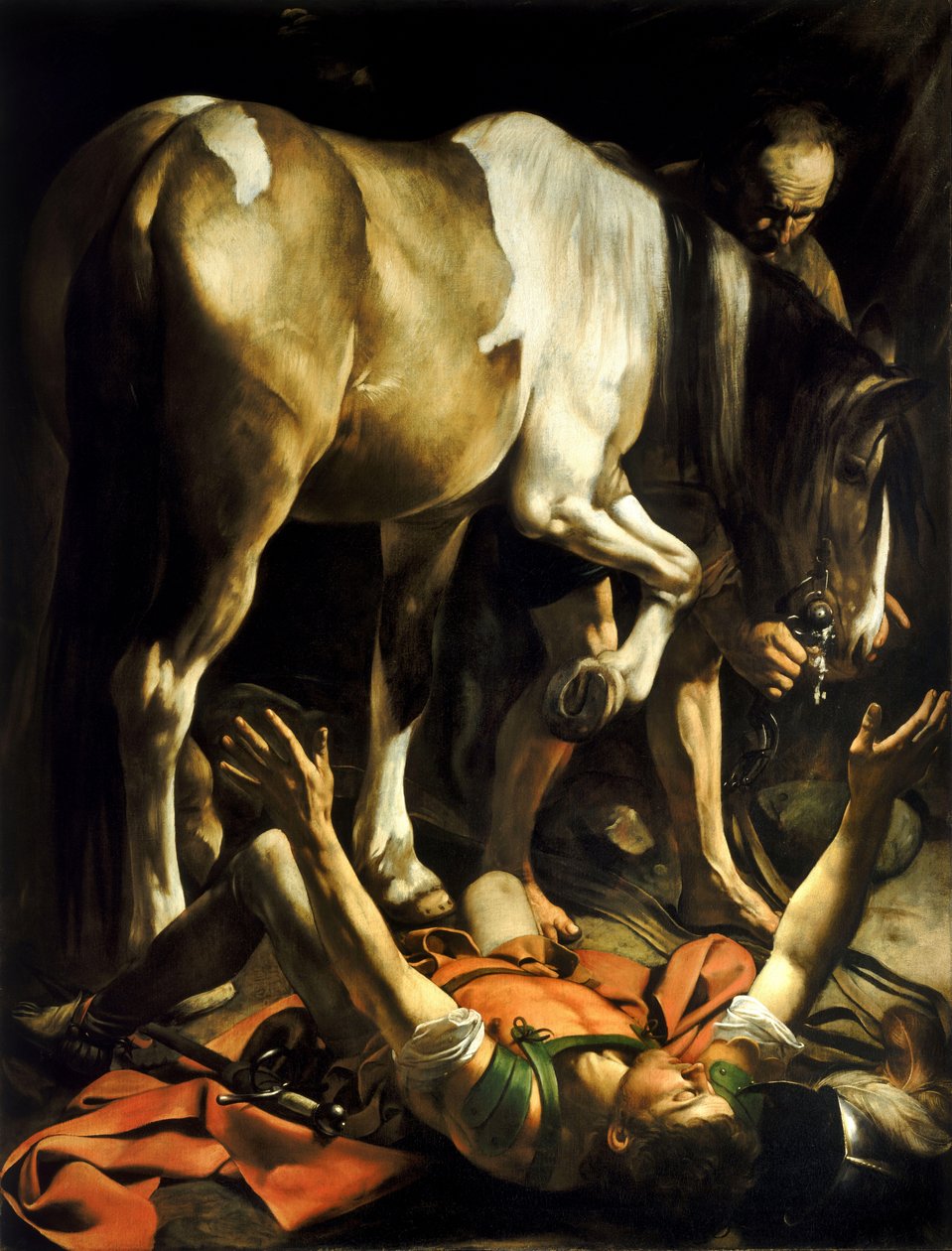 Bekehrung auf dem Weg nach Damaskus von Michelangelo Merisi Caravaggio