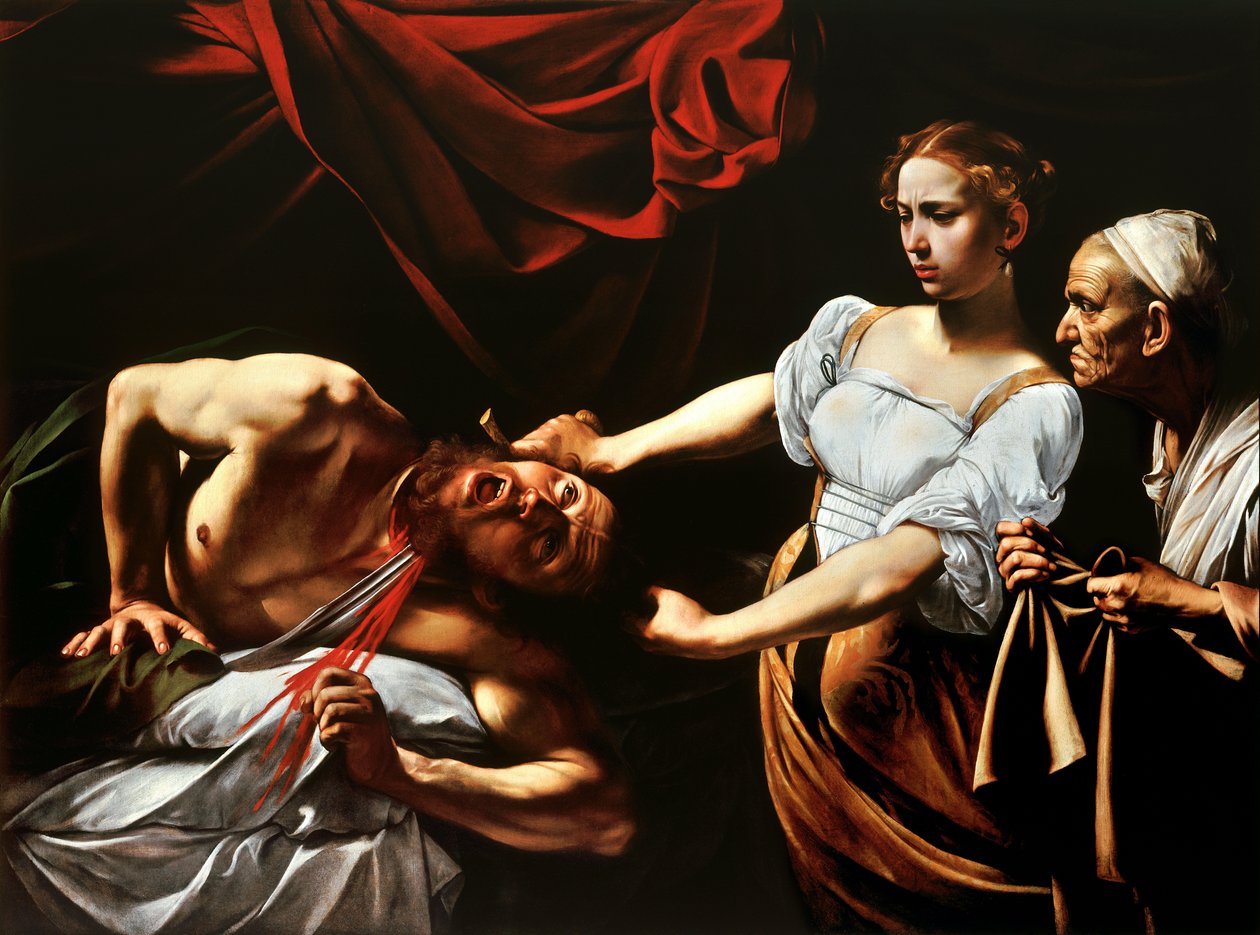 Judith enthauptet Holofernes von Michelangelo Merisi Caravaggio