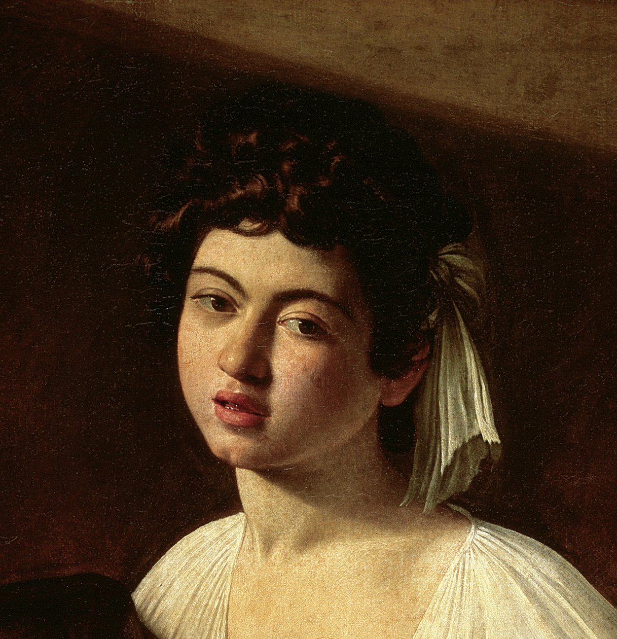 Der Lautenspieler, ca. 1595 von Michelangelo Merisi Caravaggio