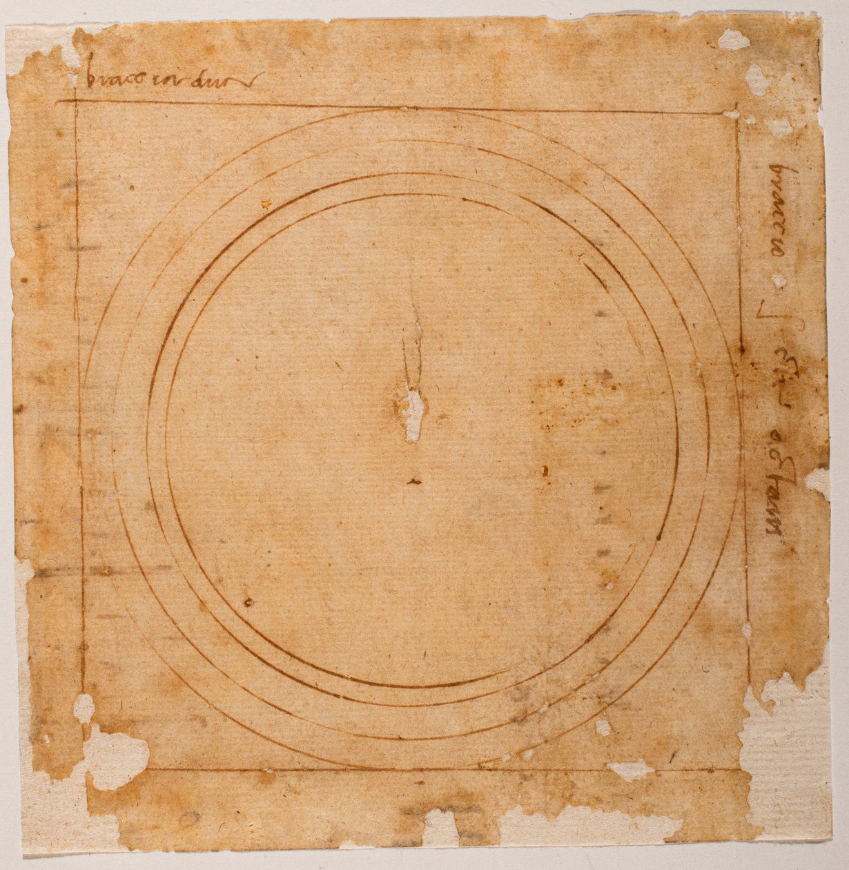 Skizzen für die Kuppel von Santa Maria del Fiore von Michelangelo Buonarroti