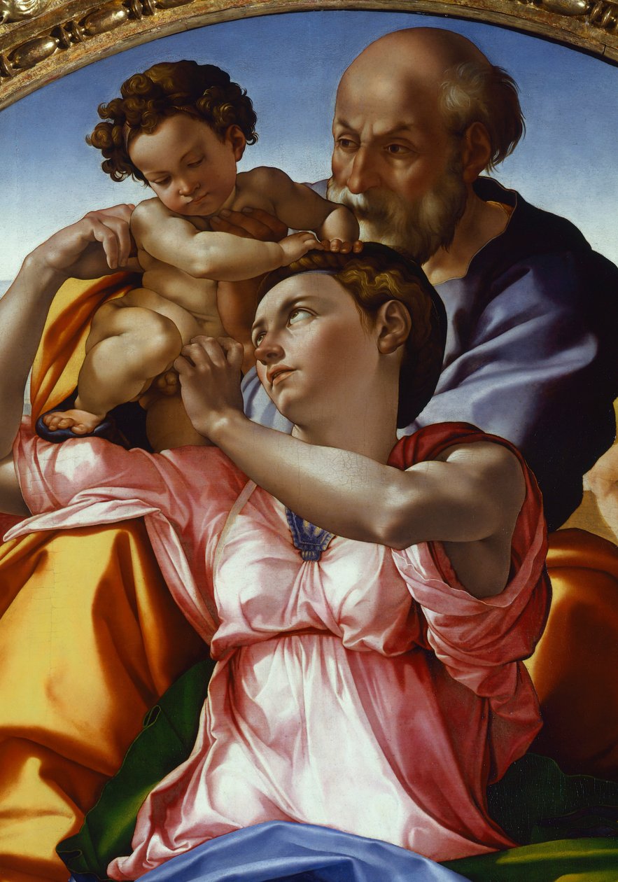 Die Heilige Familie von Michelangelo Buonarroti
