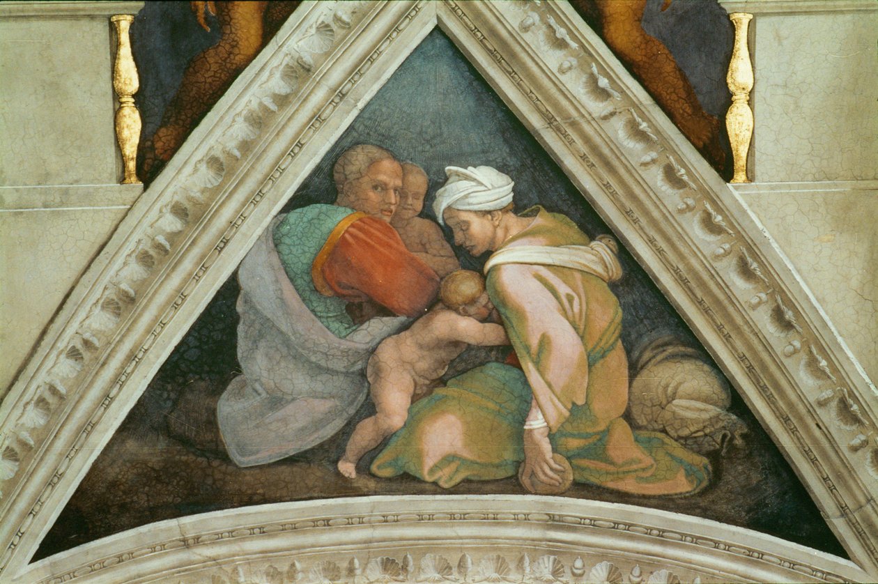 Die Sixtinische Kapelle von Michelangelo Buonarroti