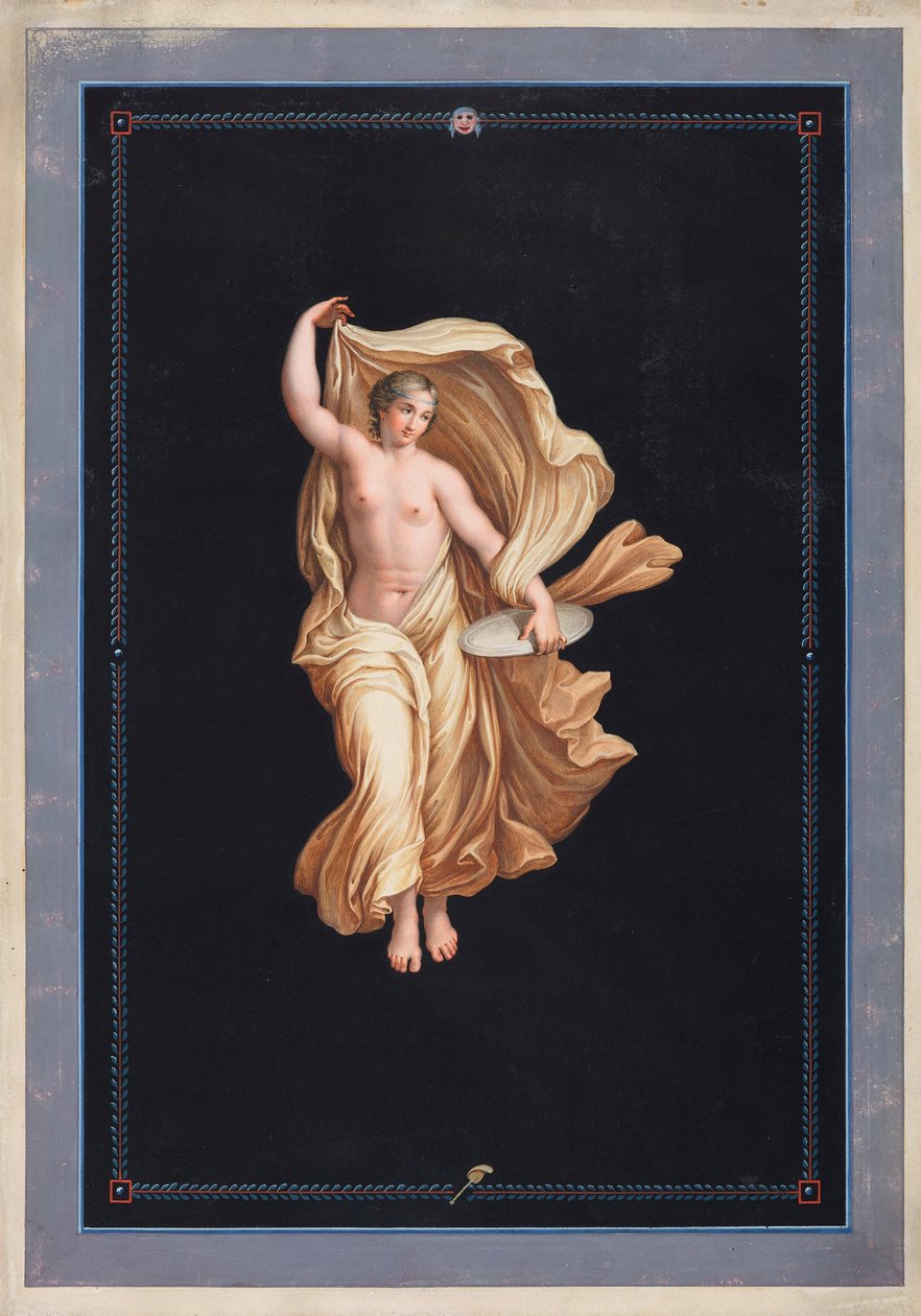 Weibliche allegorische Figur von Michelangelo Maestri