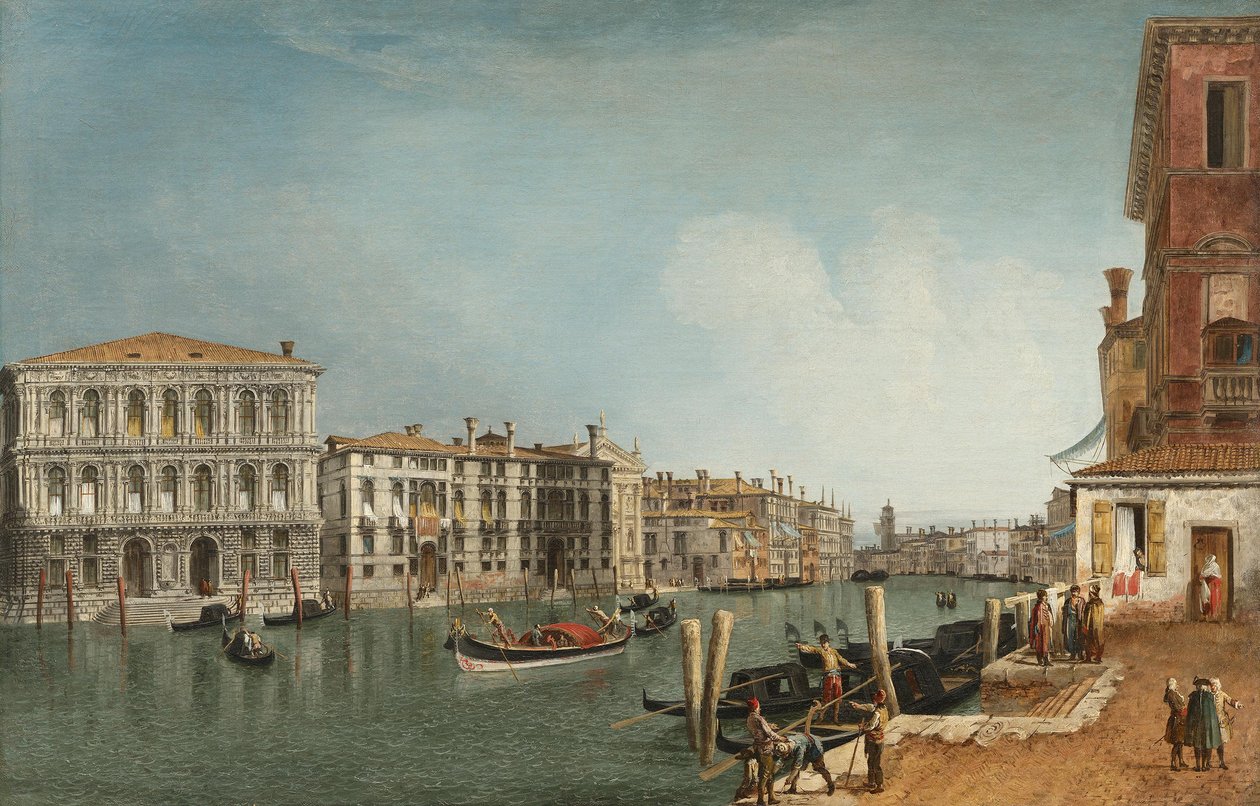 Der Canal Grande bei Cà Pesaro von Michele Marieschi