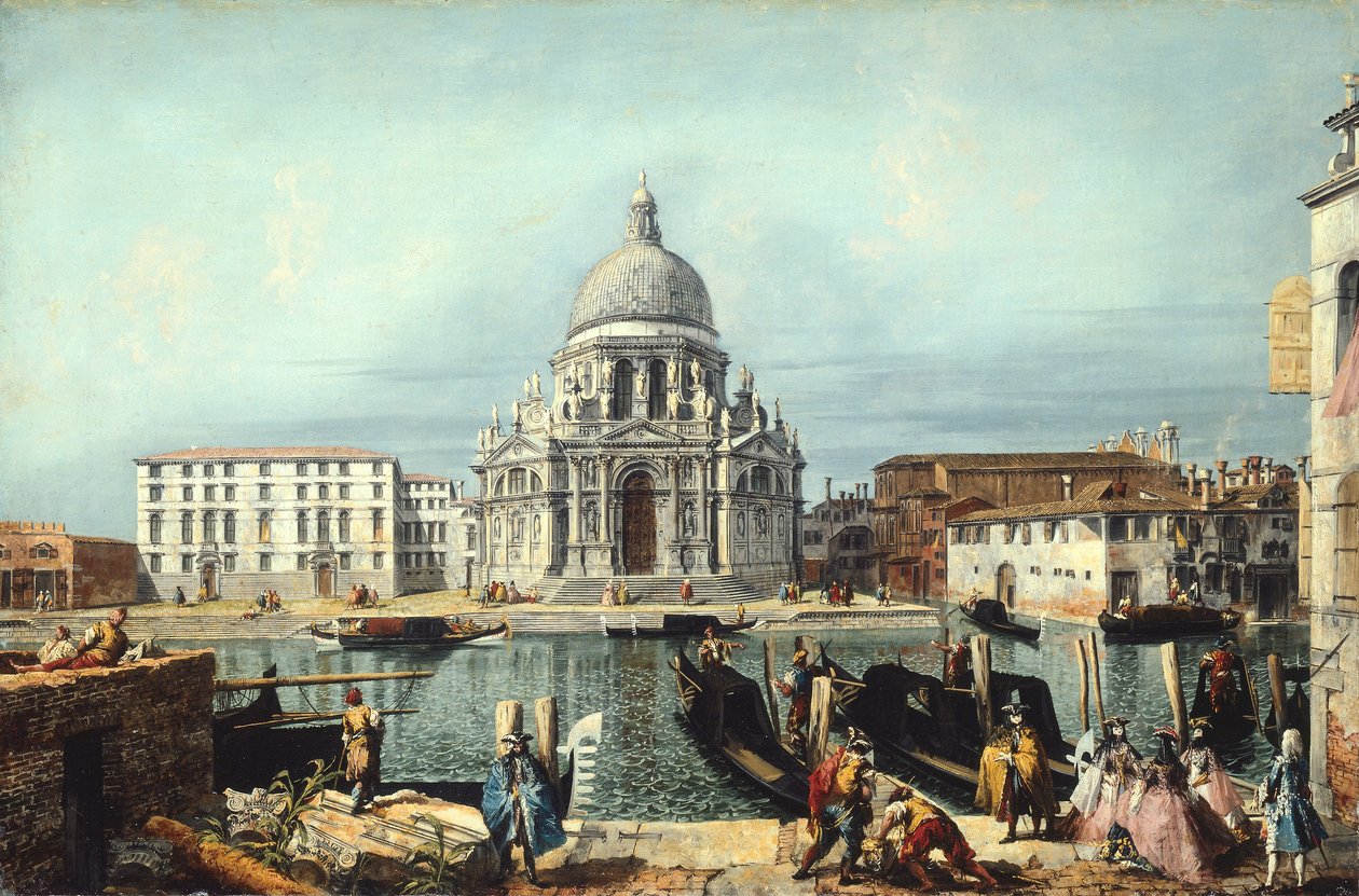Die Kirche Santa Maria della Salute, Venedig von Michele Marieschi