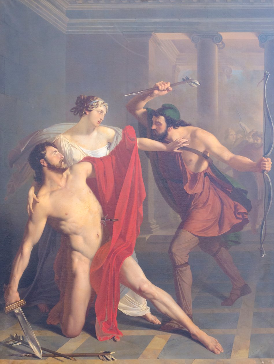 Tod des Alkibiades, Michele de Napoli von Michele de Napoli