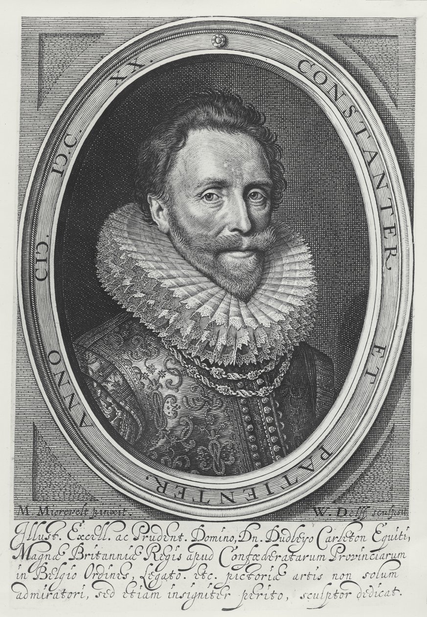 Dudley Carleton, 1. Viscount Dorchester, 1620 von Michiel Jansz van Mierevelt