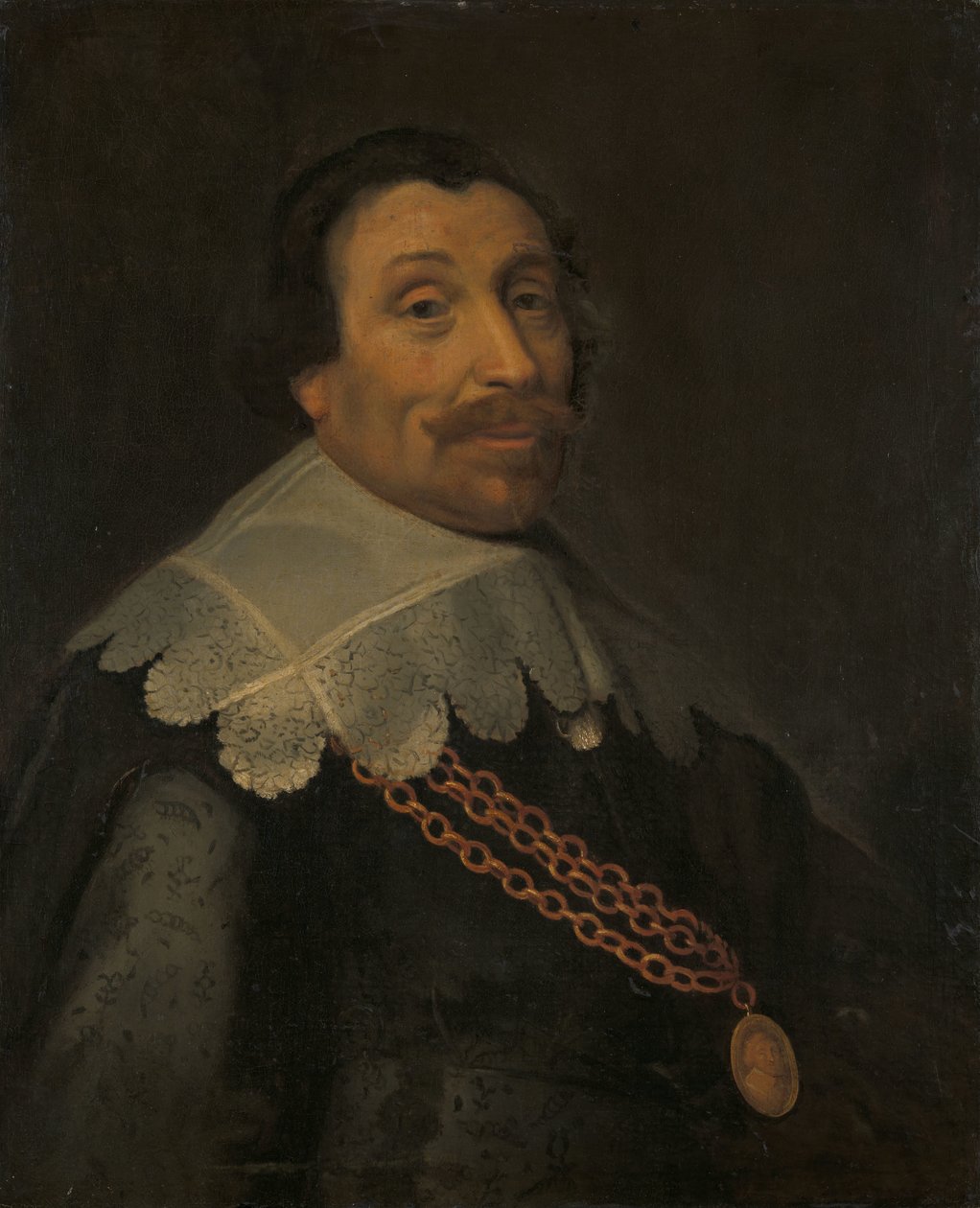 Porträt von Maerten Harpertsz Tromp (1597-1653) von Michiel Jansz van Mierevelt (workshop of)