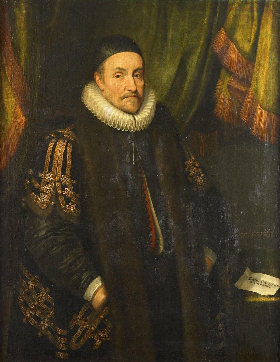 Porträt von Willem I (1533-84), Prinz von Oranien, genannt Wilhelm der Schweiger von Michiel Jansz van Mierevelt (workshop of)