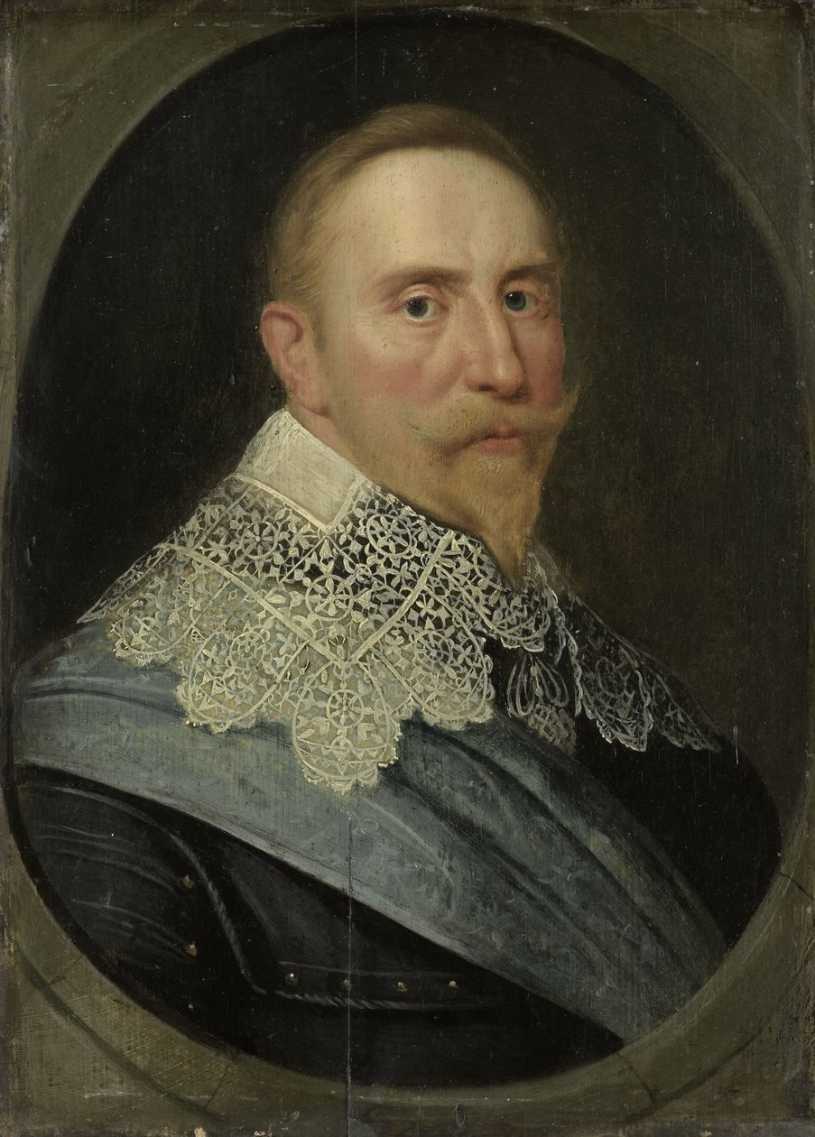 Porträt von Gustav II. Adolf, König von Schweden, ca. 1633 von Michiel Jansz van Mierevelt