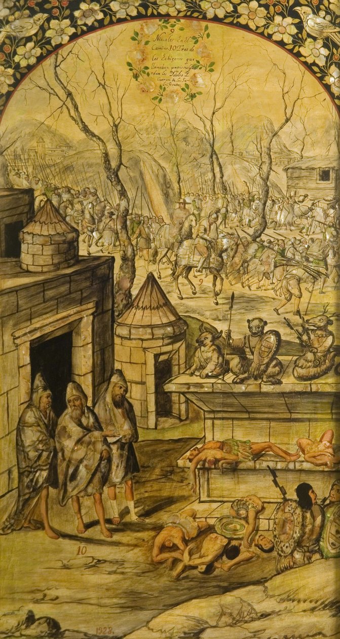 Die Eroberung Mexikos durch Hernan Cortes von Miguel and Juan Gonzalez