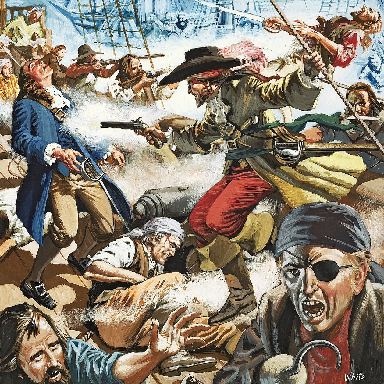 Piraten von Mike (20th century) White