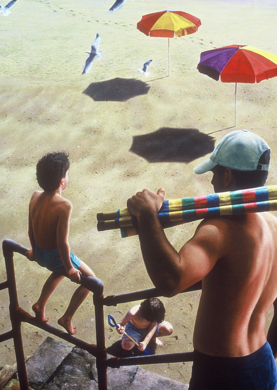 Die Promenadentreppen hinunter von Mike Briscoe