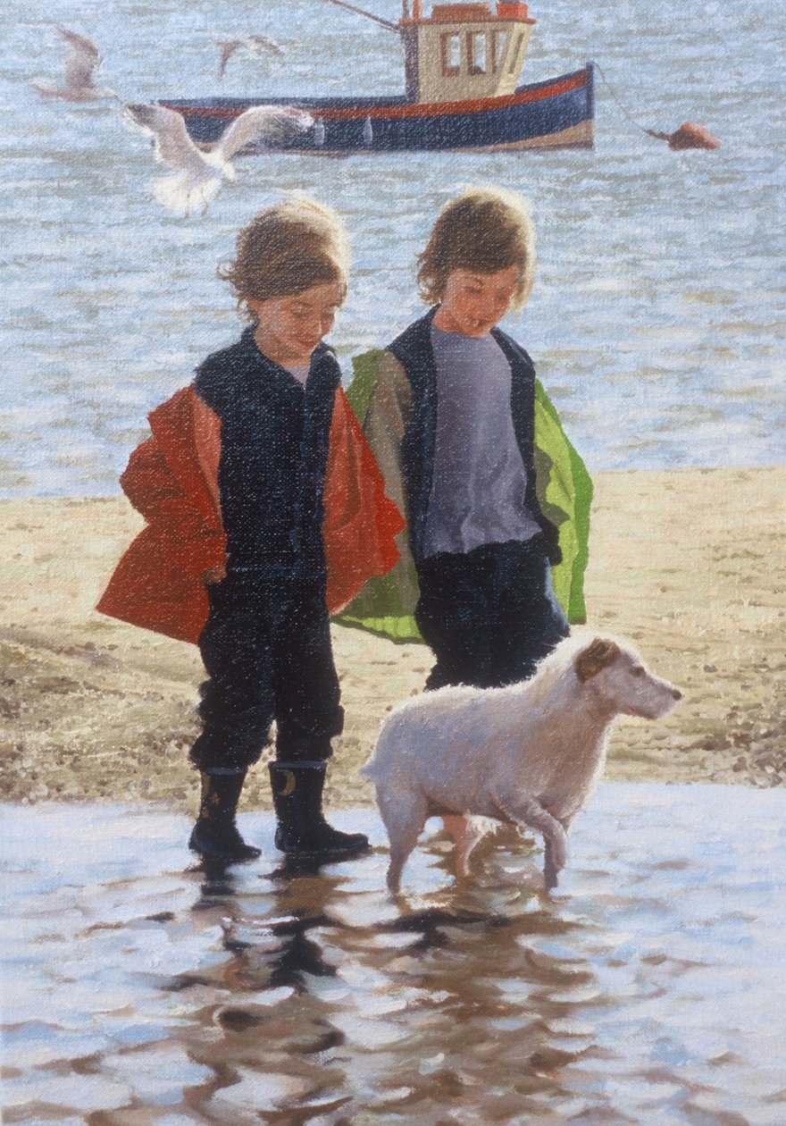 Mit dem Hund spazieren von Mike Briscoe