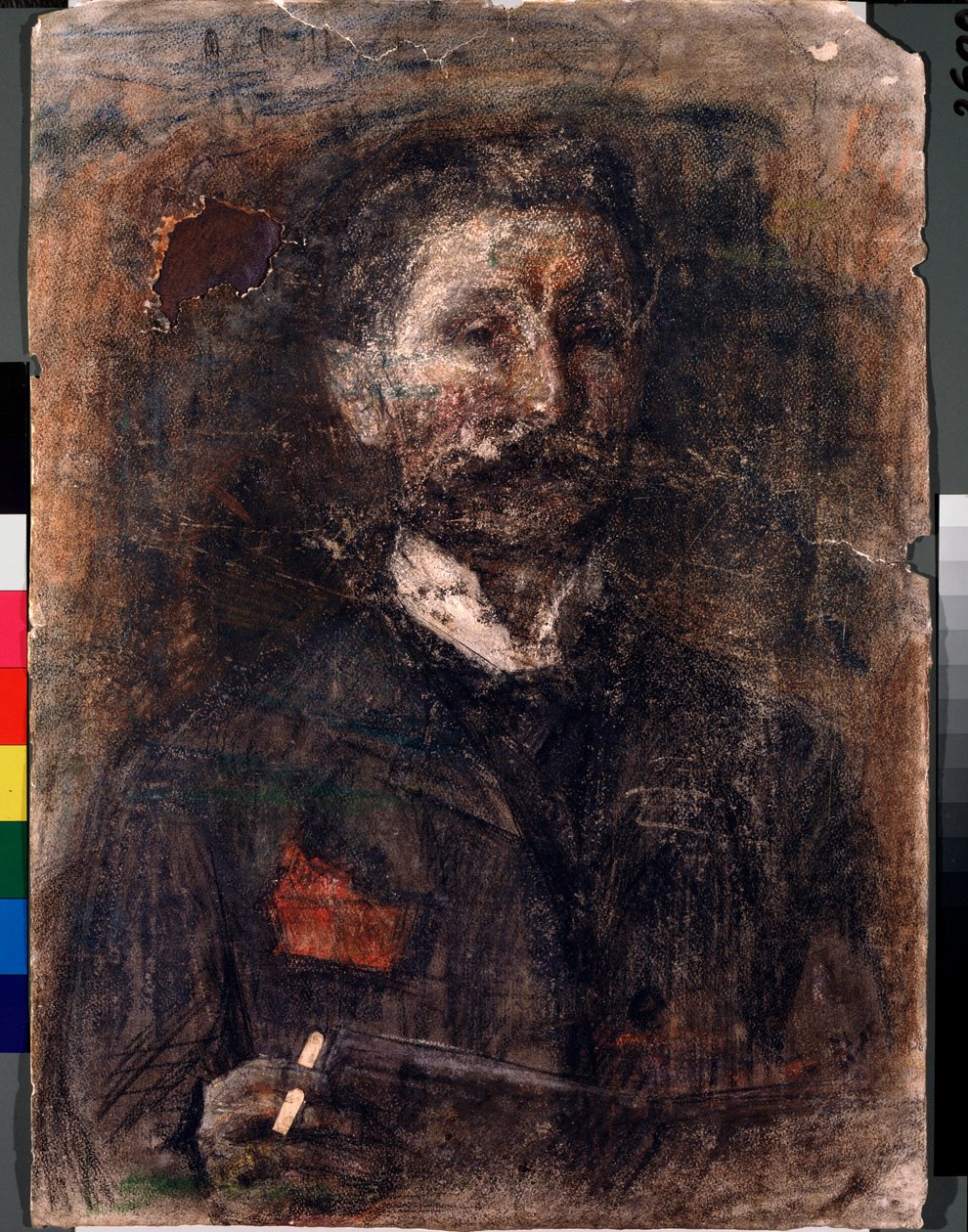Selbstporträt von Mikhail Aleksandrovich Vrubel