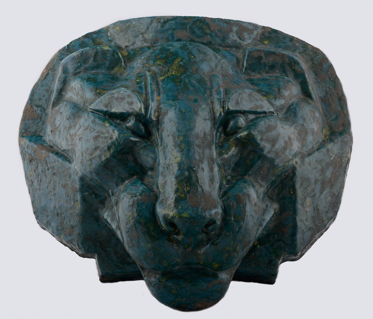 Kopf eines Löwen, 1891 von Mikhail Aleksandrovich Vrubel