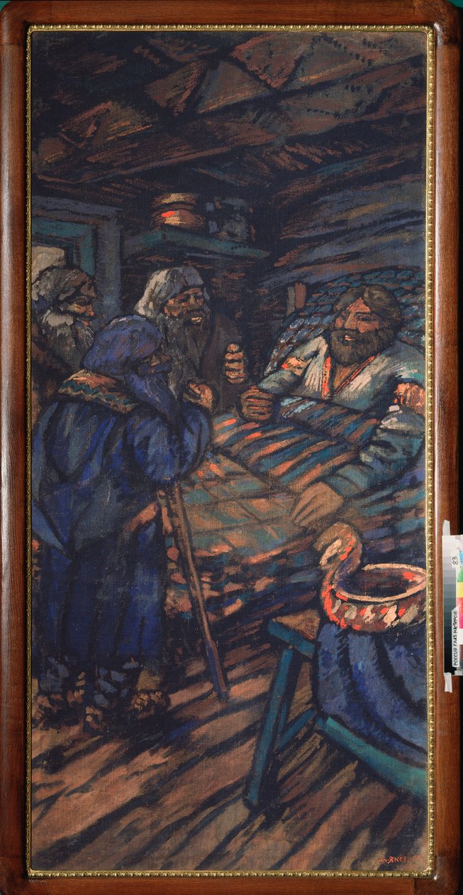 Die Hochzeit des Großfürsten Wladimir I. Swjatoslawitsch (958-1015) von Mikhail Nikolayevich Yakovlev