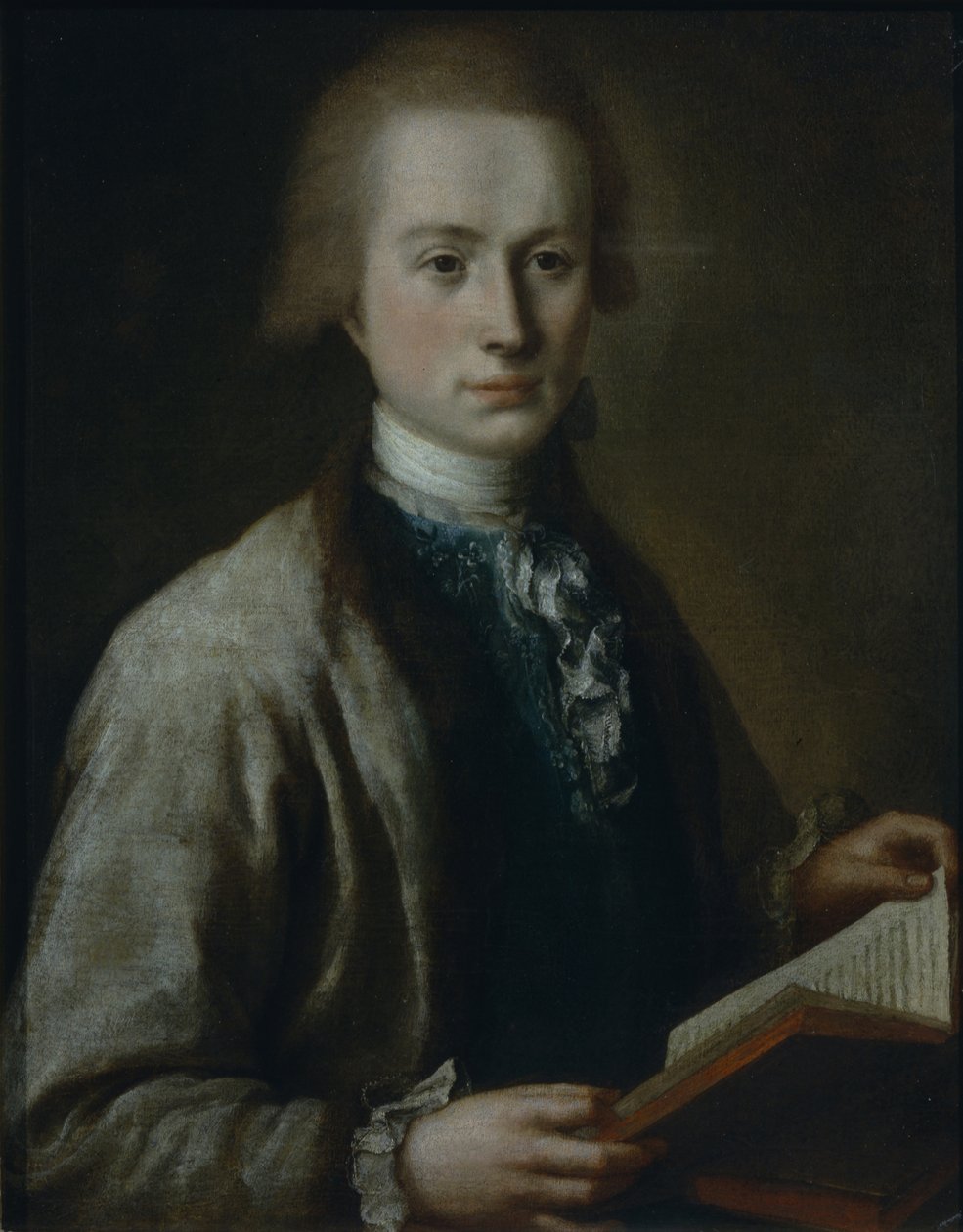 Porträt von Alexei Grigoryevich Spiridov, 1772 von Mikhail Shibanov