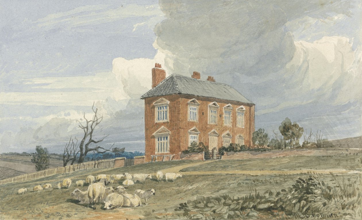Irmingland Hall, Norfolk von Miles Edmund Cotman