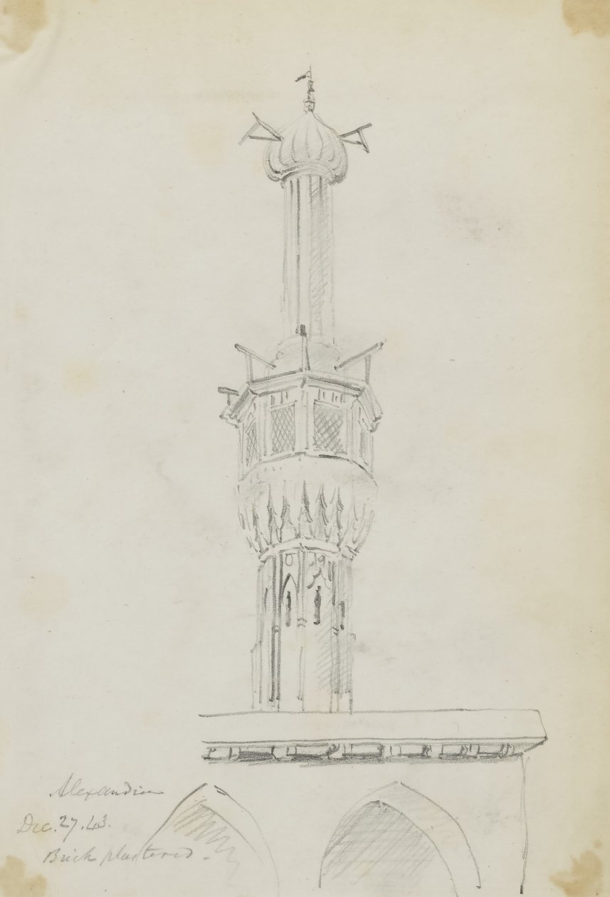 Alexandria, Ägypten von Miner Kilbourne Kellogg