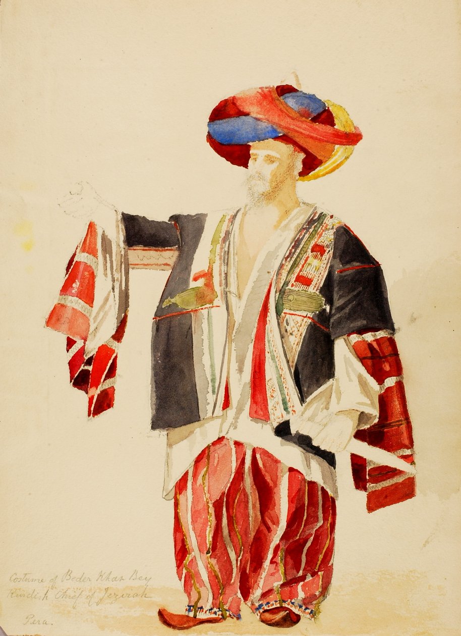 Kostüm von Beder Khan Bey von Miner Kilbourne Kellogg