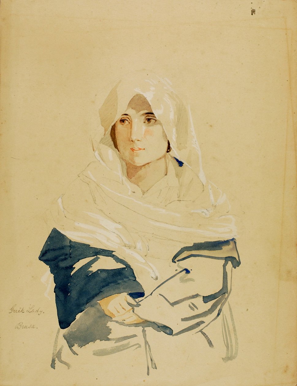 Griechische Dame, Brusa von Miner Kilbourne Kellogg