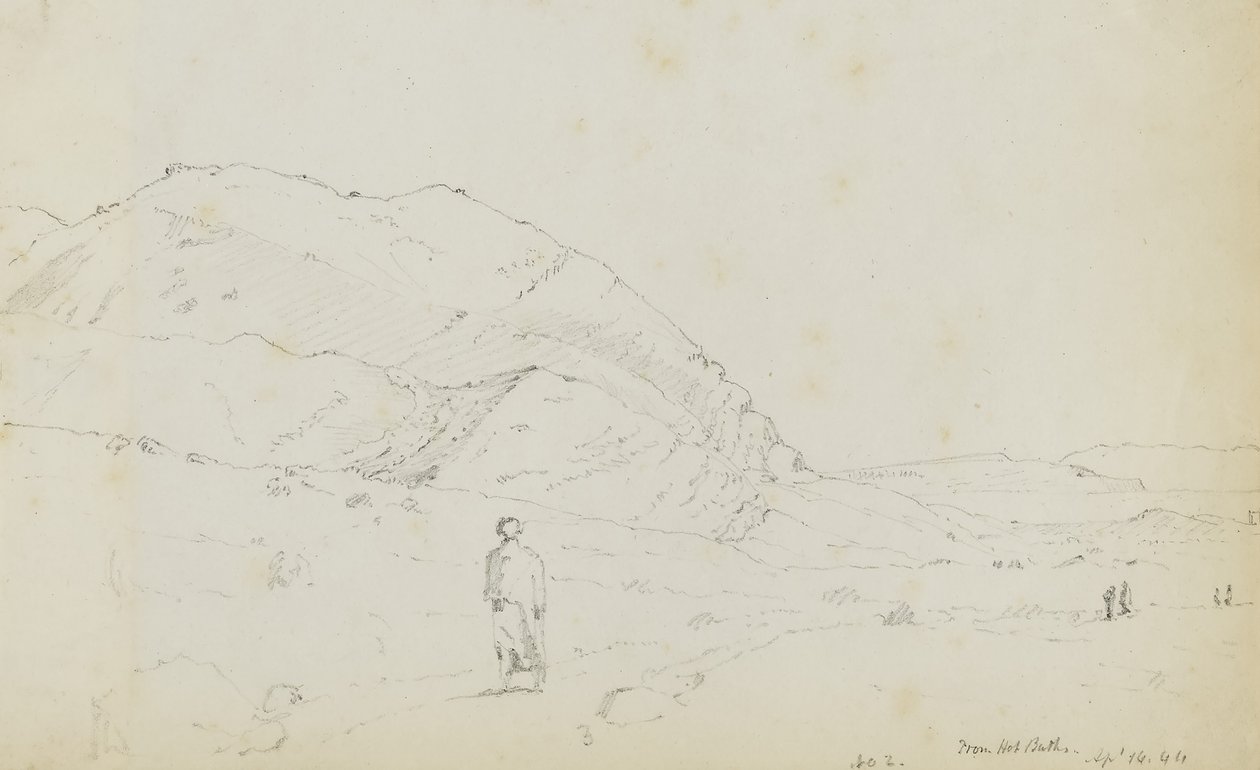 Meer von Tiberias von Heiße Bäder von Miner Kilbourne Kellogg