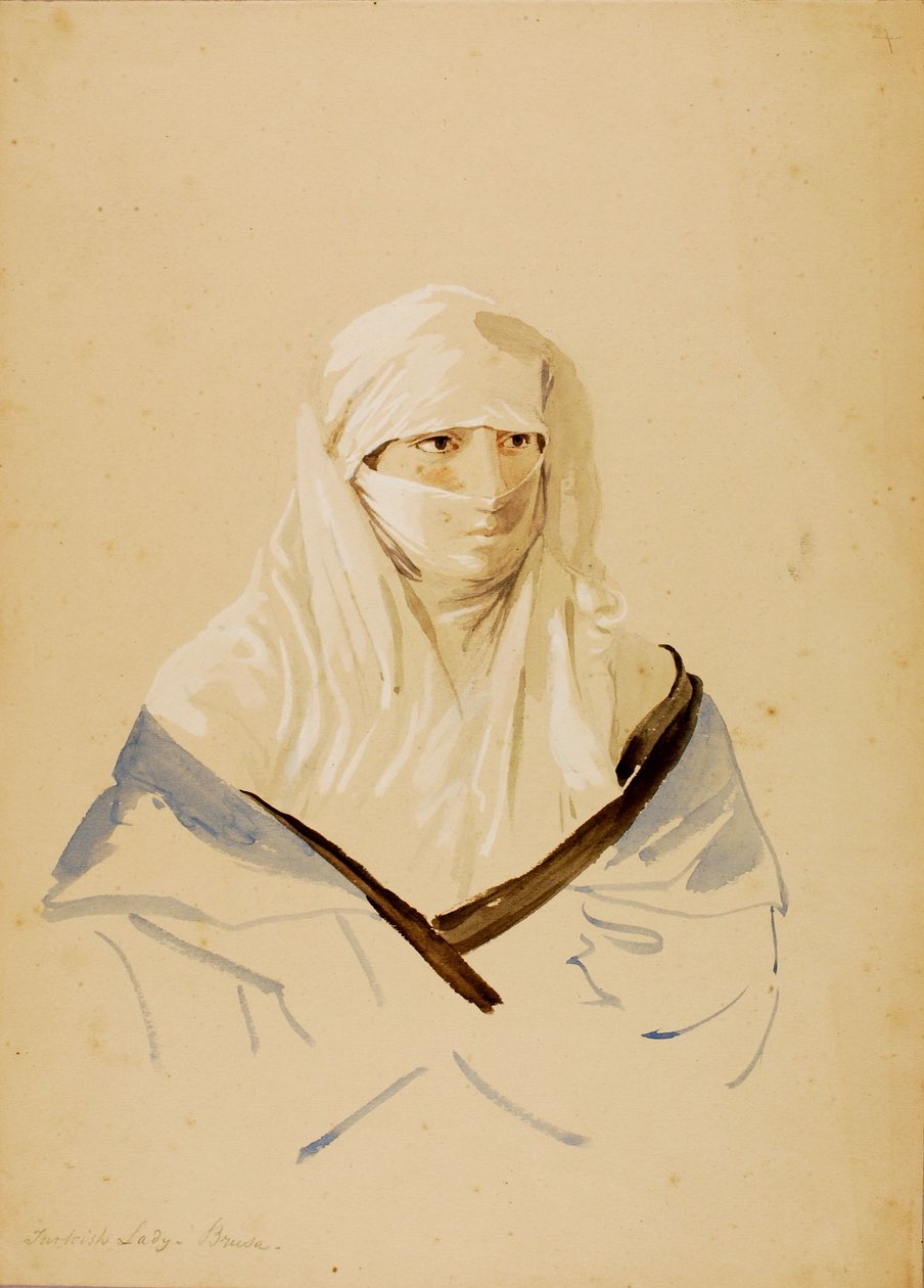 Türkische Dame von Brusa von Miner Kilbourne Kellogg
