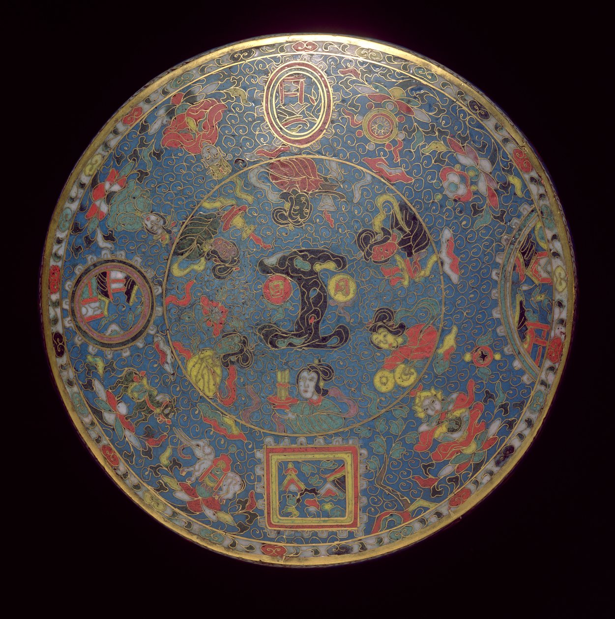 Mandala von Ming Dynasty Chinese School