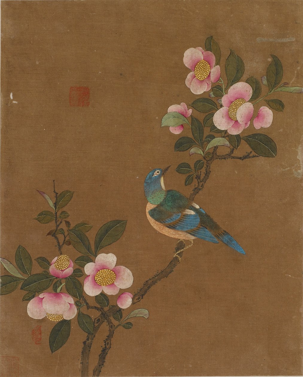 Zehn Bilder von Vögeln und Blumen von Ming Dynasty Chinese School