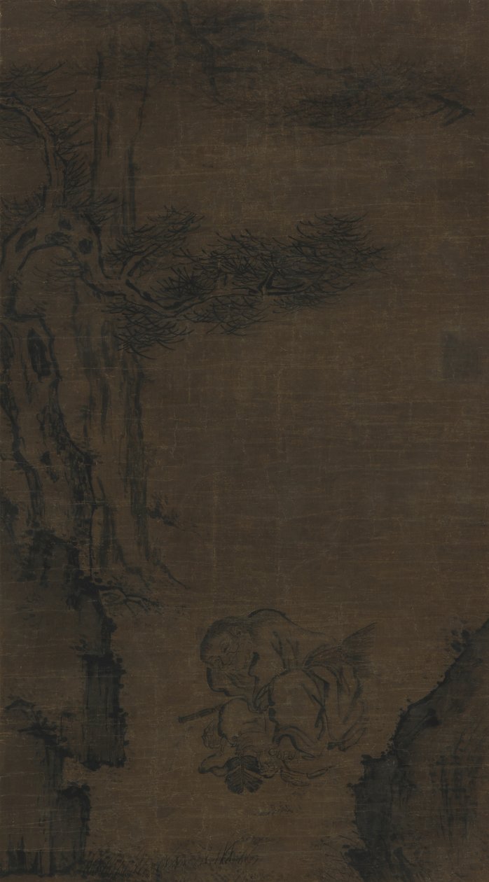 Der Unsterbliche Lui Hai, 16.-17. Jahrhundert von Ming Dynasty Chinese School