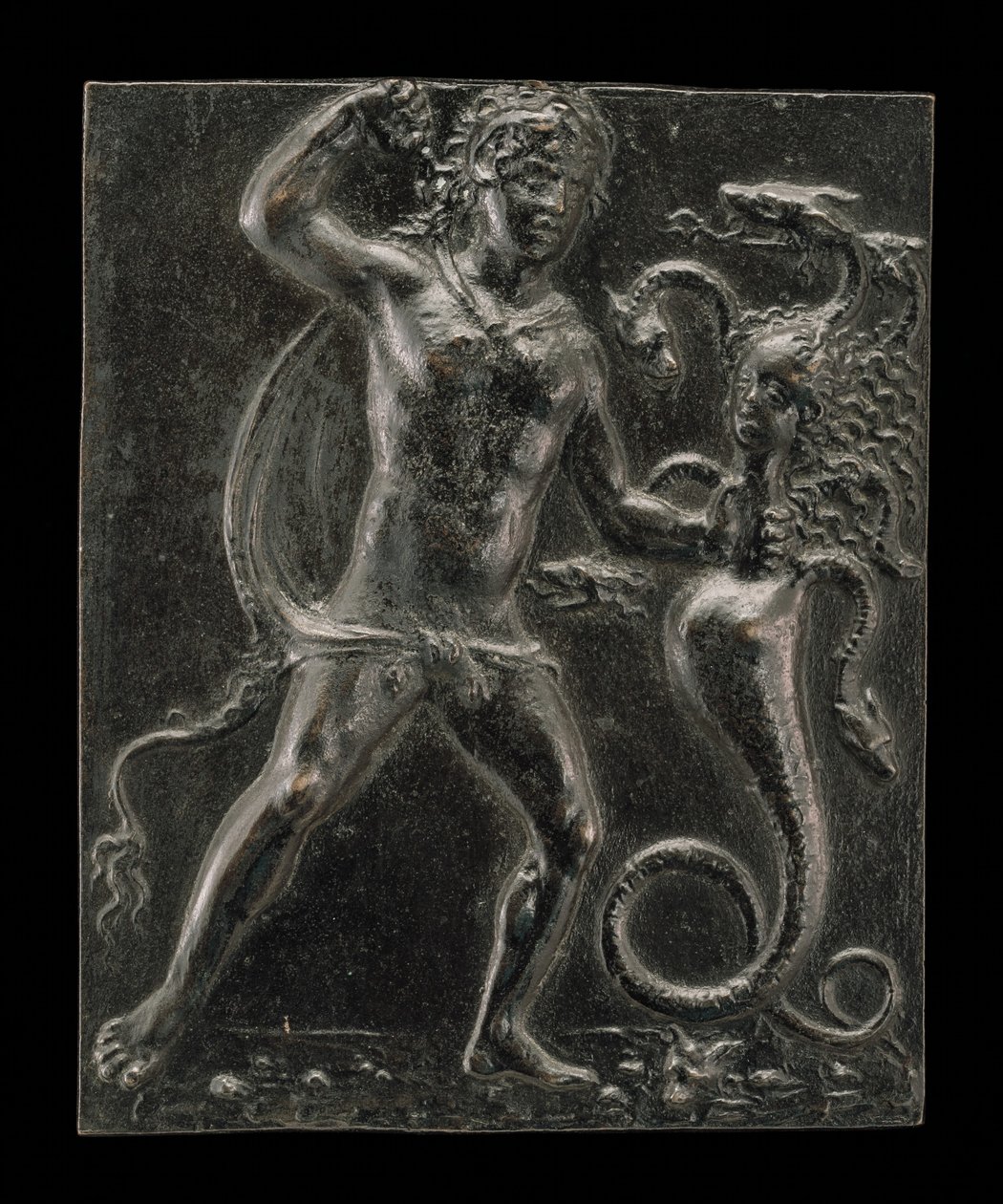 Herkules und die lernäische Hydra, spätes 15. - frühes 16. Jahrhundert von Moderno