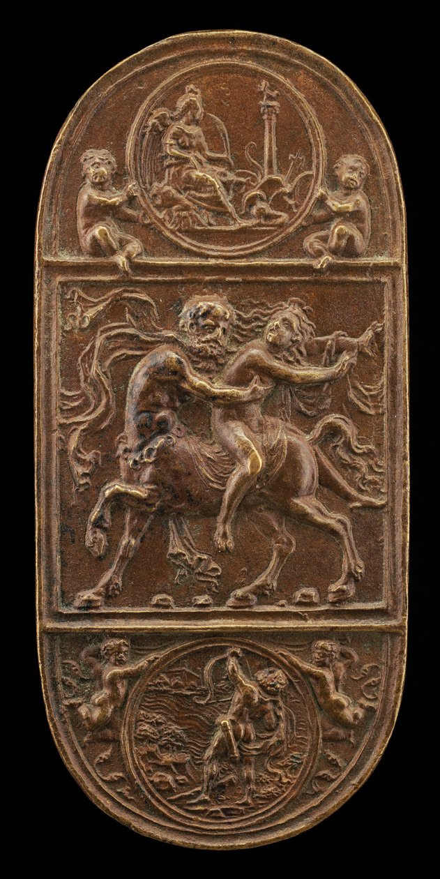 Nessus und Deianira, spätes 15. - frühes 16. Jahrhundert von Moderno