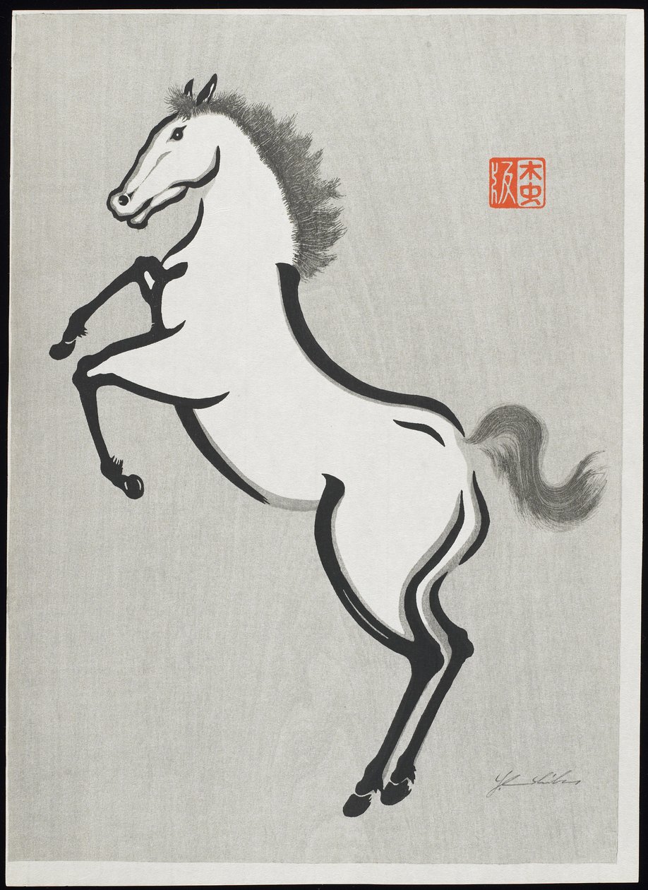Pferd von Mokuch? Urushibara