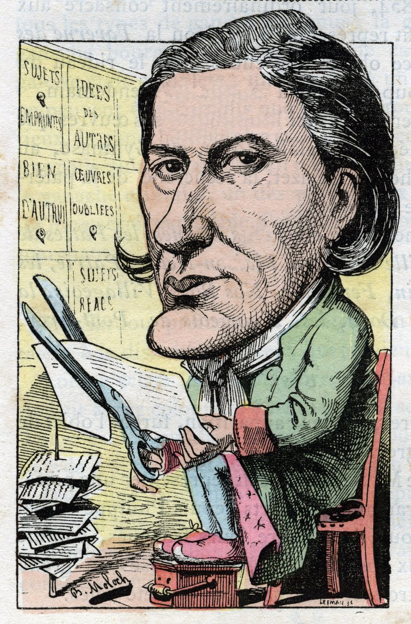 Porträt von Victorien Sardou (1831-1908), französischer Dramatiker von Moloch