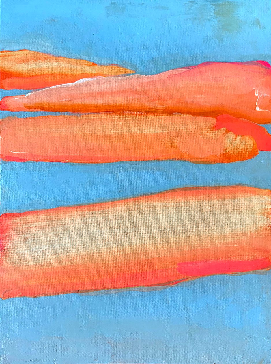 Gestohlener Sonnenuntergang 3, 2022 von Monica Perez Vega