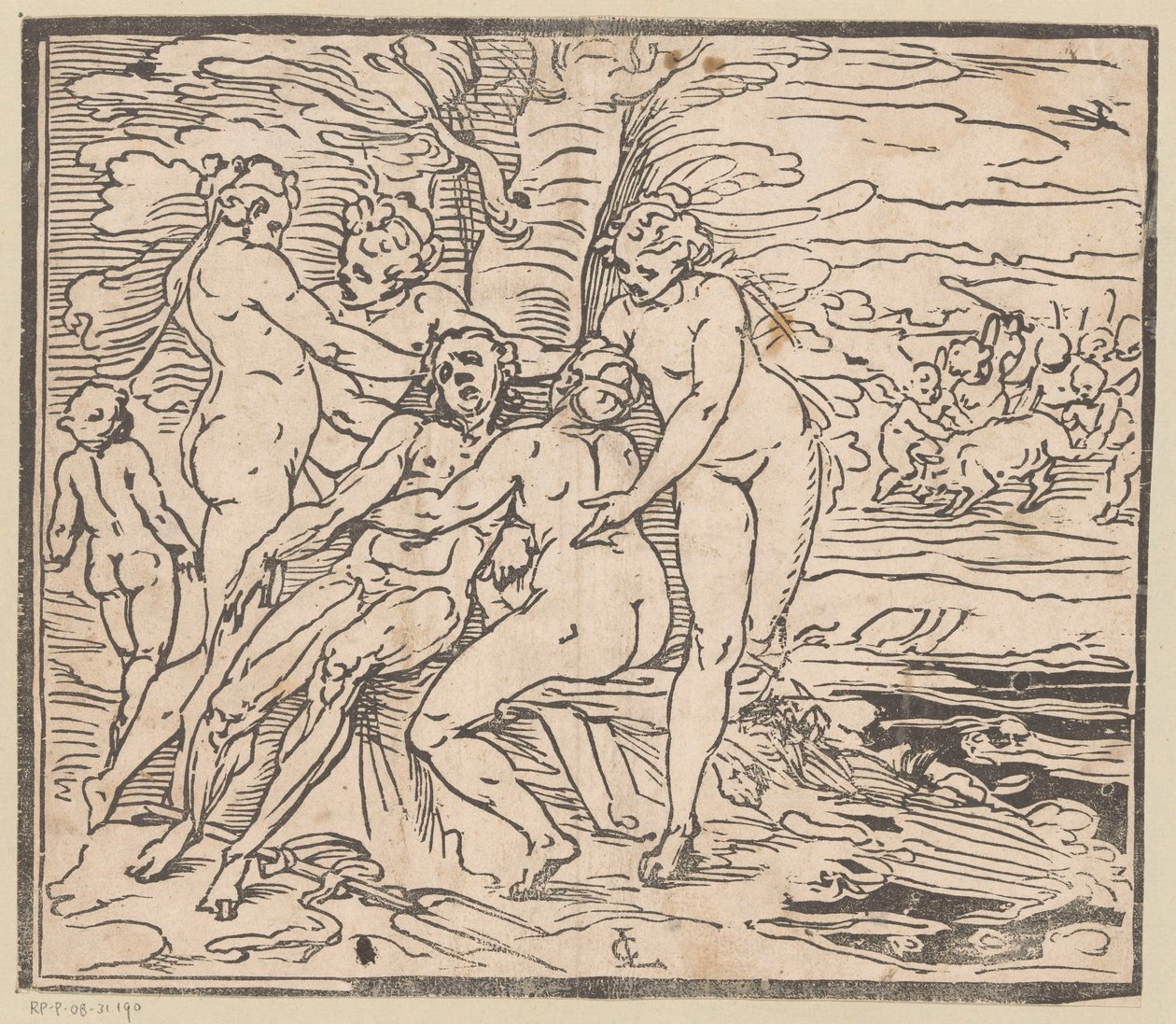 Venus trauert um den Tod von Adonis von Monogrammist GGN (attributed to)