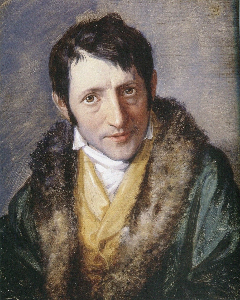 Porträt von Carl Ludwig Börne, 1833 von Moritz Daniel Oppenheim
