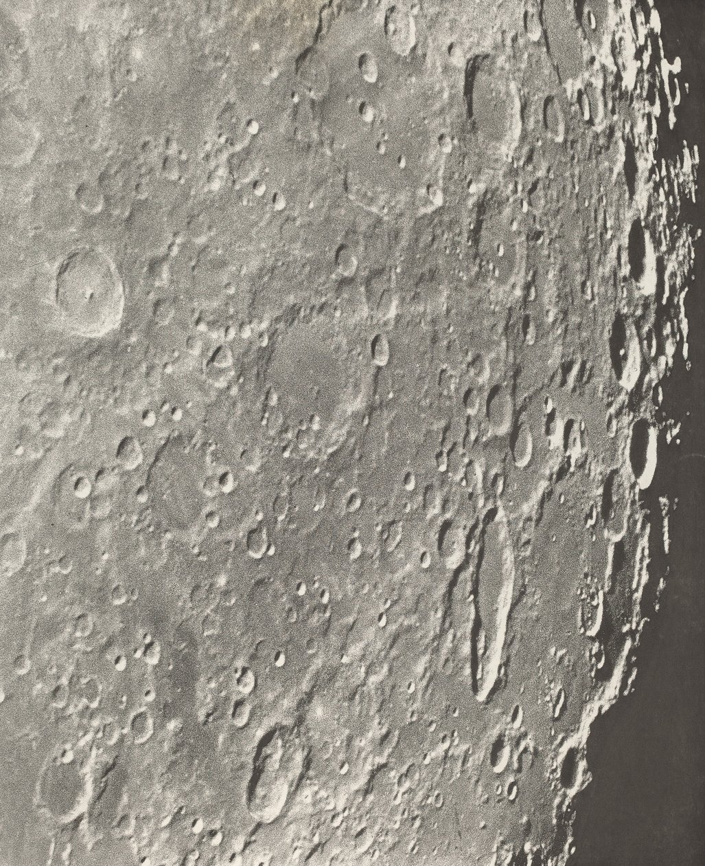 Mondfotografie Blancanus - Tycho - Schiller von Moritz & Puiseux Pierre Henri (1855 1928) Loewy