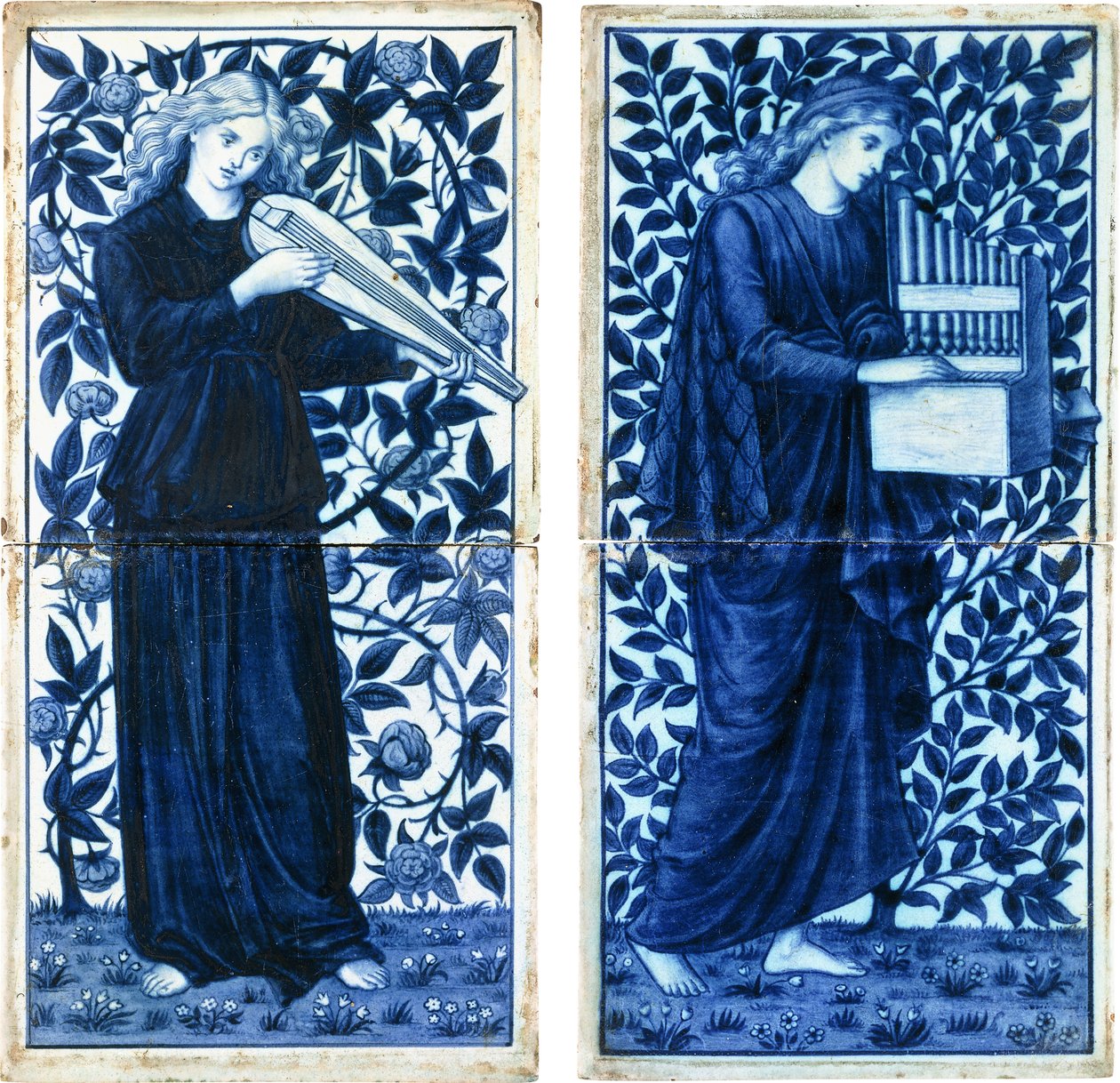 Ein Satz von vier William Morris Co, ca. 1900 von Morris and Company