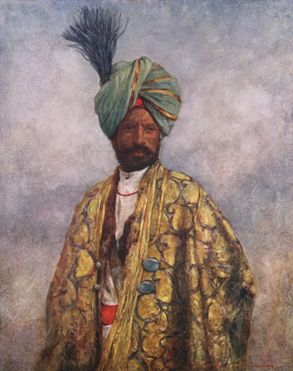 Kashmirischer Soldat - frühes 20. Jahrhundert von Mortimer Ludington Menpes