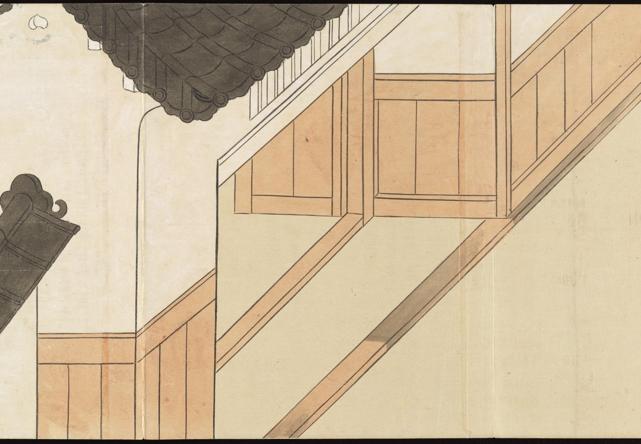 Illustrationen der Uji-Teeproduktion von Motonari Sait?