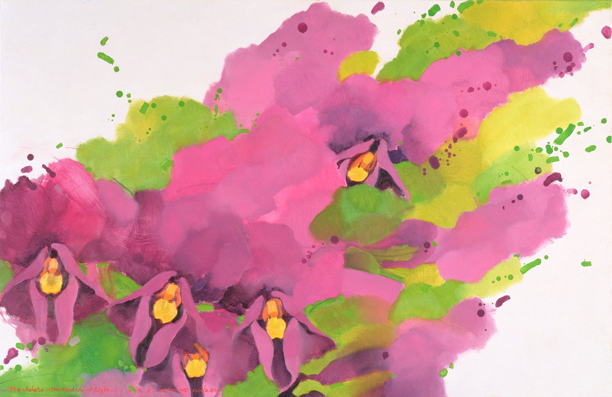 Veilchen, 1995 von Myung Bo Sim